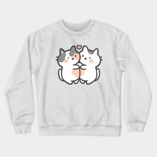 cute cat cartoon Crewneck Sweatshirt